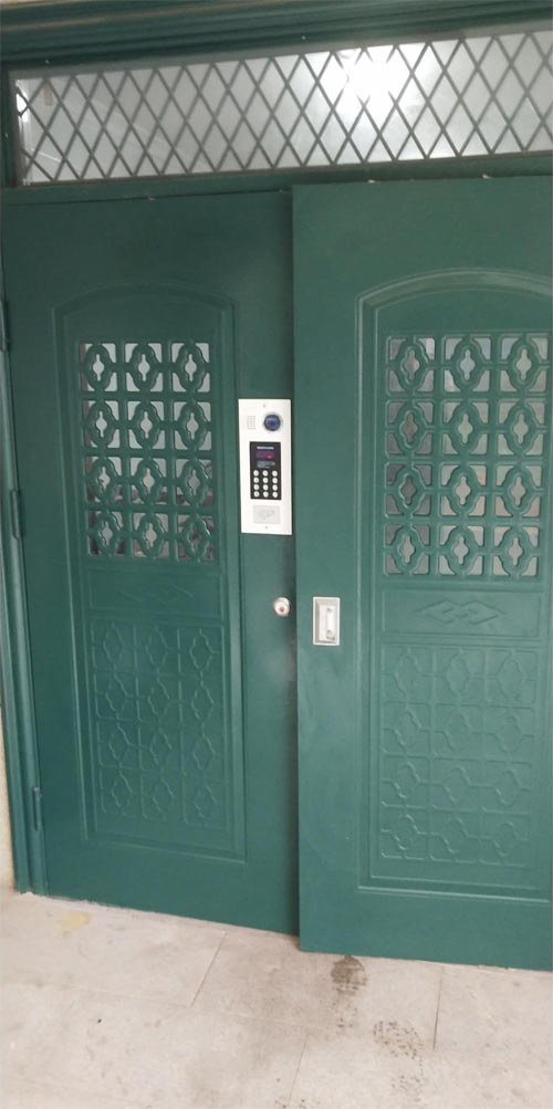 濱河華府樓宇對講項(xiàng)目完工了